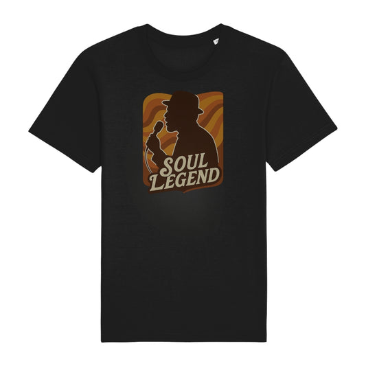 Retro Teddy Pendergrass Inspired T-Shirt - Black