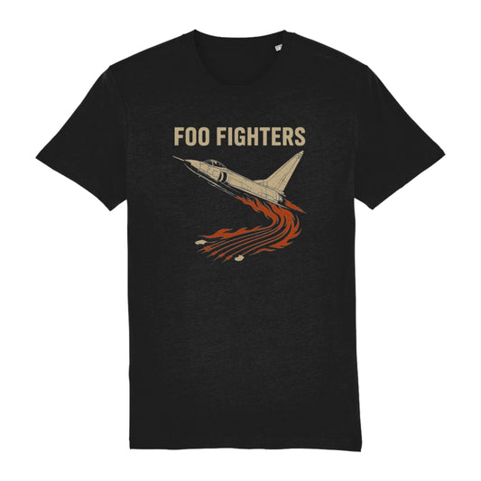 Fighter Jet Tribute Foo Fighters T-shirt
