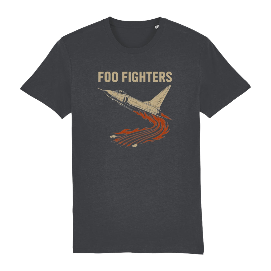 Fighter Jet Tribute Foo Fighters T-shirt